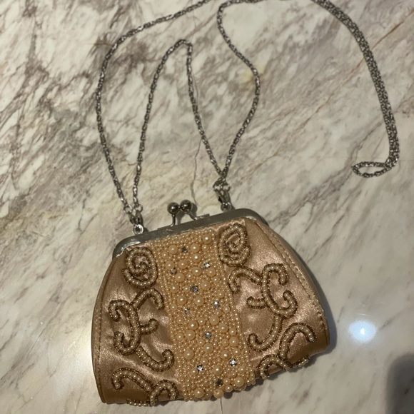 Vintage Beaded Kisslock Purse - Picture 1 of 5